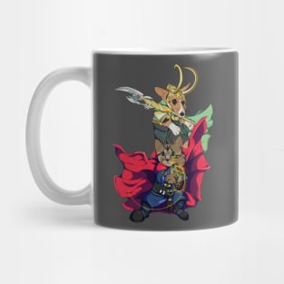 Loki and Kitten Strange Team Up Mug